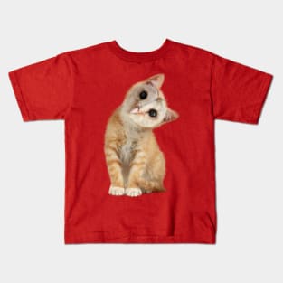 Cat Owl design Kids T-Shirt